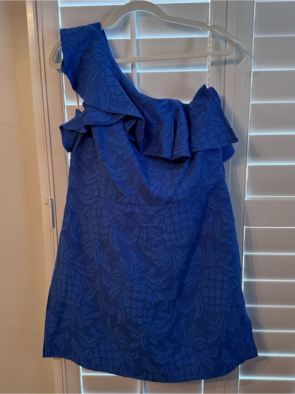 Lilly Pulitzer Kipton Skirted Romper in Blue Tang Pineapple